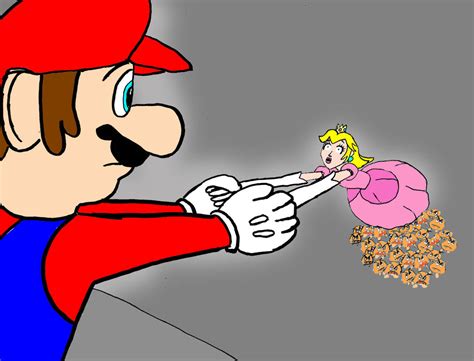 mario saves peach